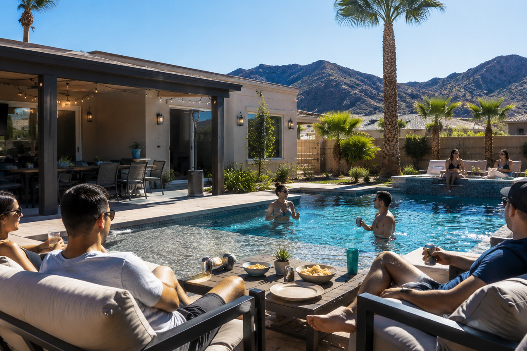 What Makes 3+ Bedrooms With a Pool Popular for Group Vacations in Phoenix