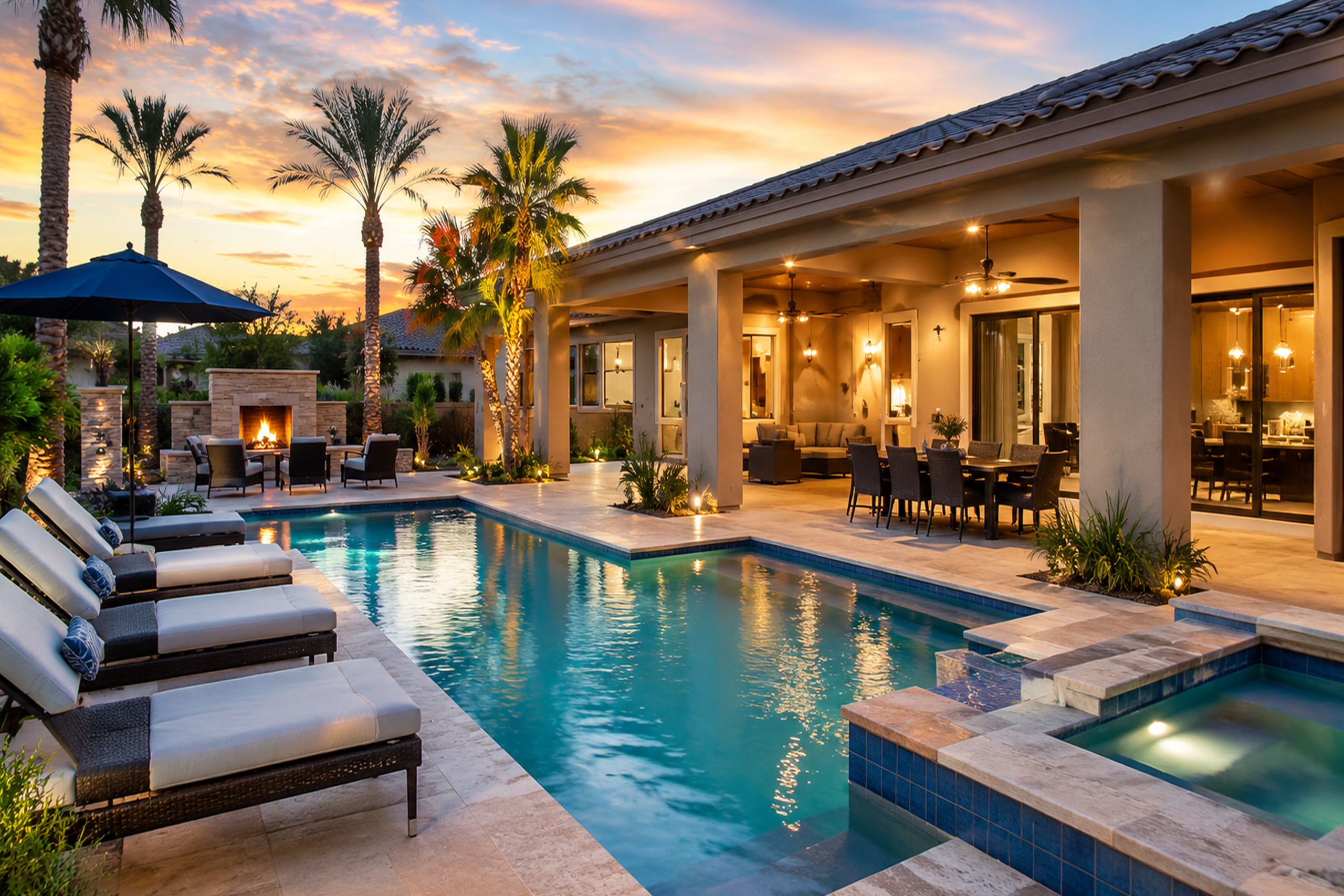 Best 3+ Bedrooms With a Pool Rentals in Kierland for Group Travel