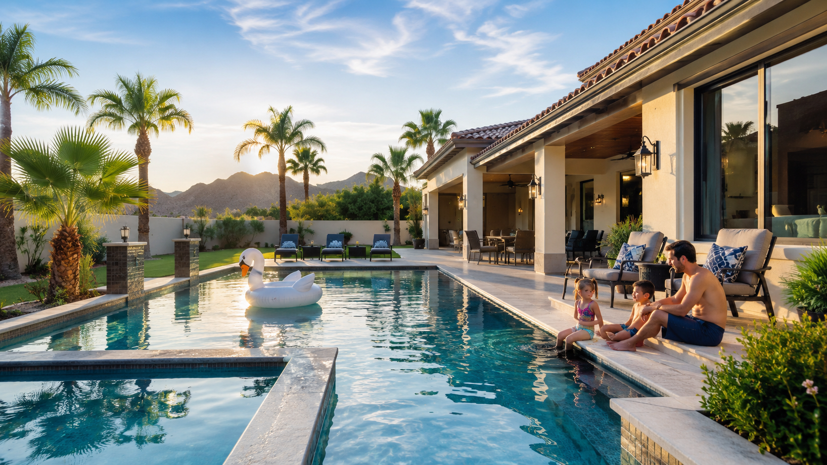 Why Families Choose Luxury Vacation Rentals With Pools in Phoenix
